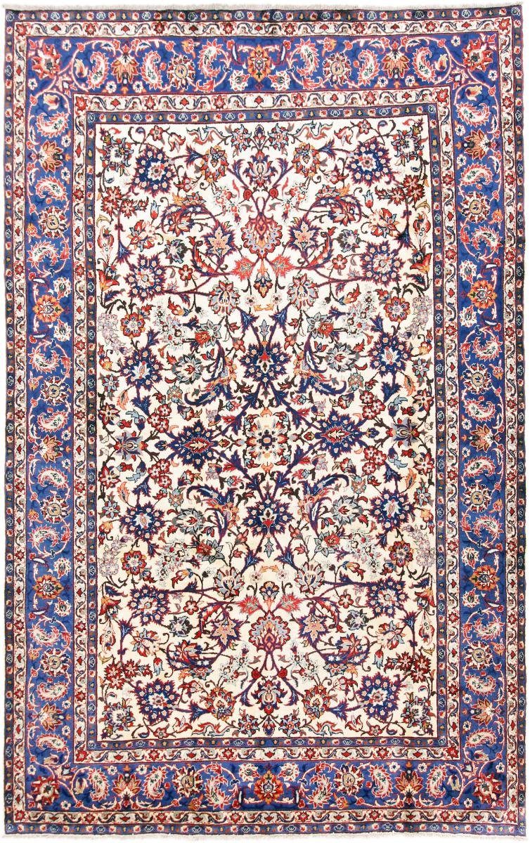 Orientteppich Handgeknüpfter rechteckig, Perserteppich, Höhe: Nain Orientteppich Trading, Yazd 199x309 12 / mm