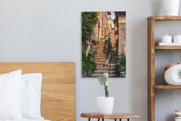 OneMillionCanvasses® Leinwandbild Rom - Straße - Italien, (1 St), Leinwandbild fertig bespannt inkl. Zackenaufhänger, Gemälde, 20x30 cm