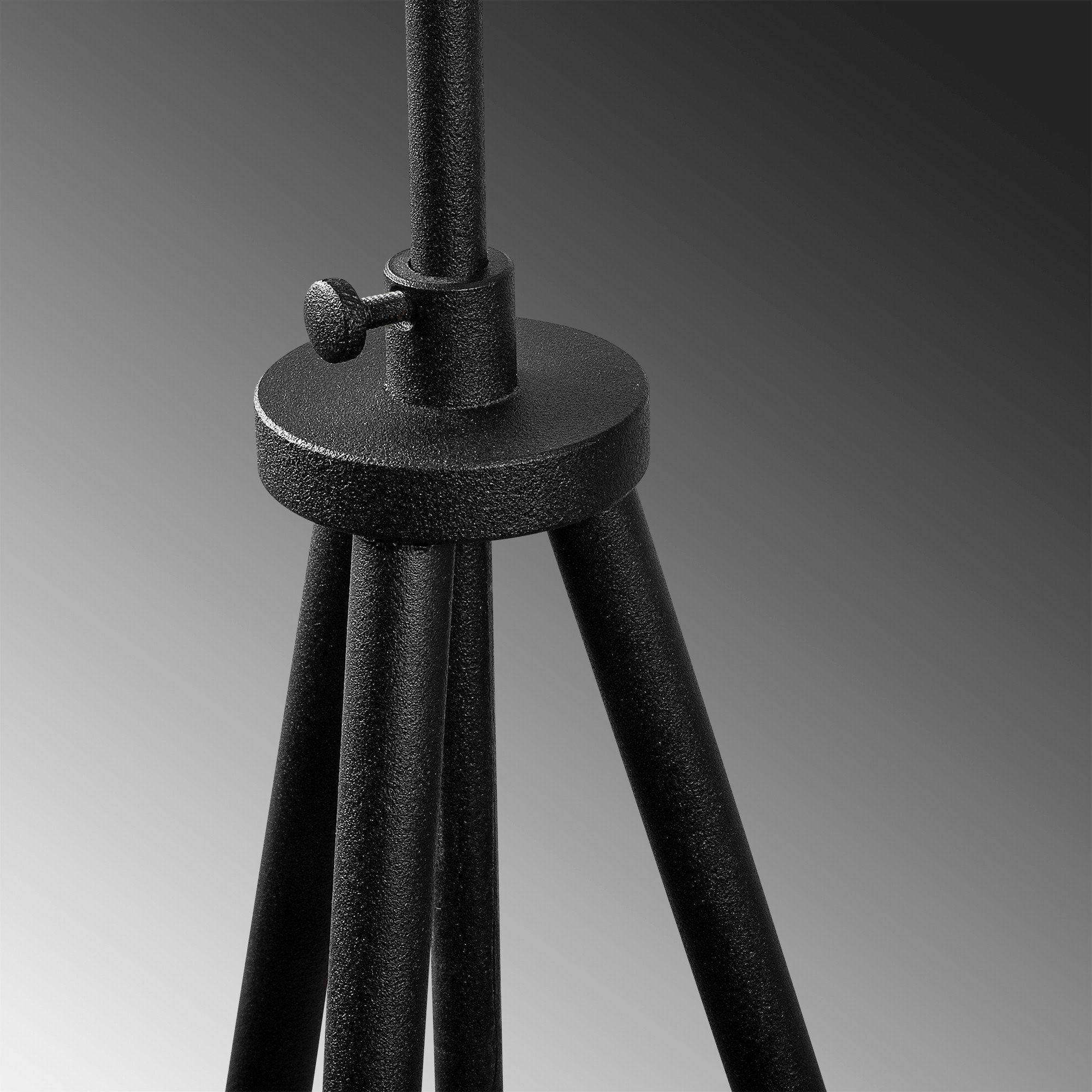 Stehlampe OPV, 65 Metallkörper x Tripod Opviq Schwarz, 65 cm,
