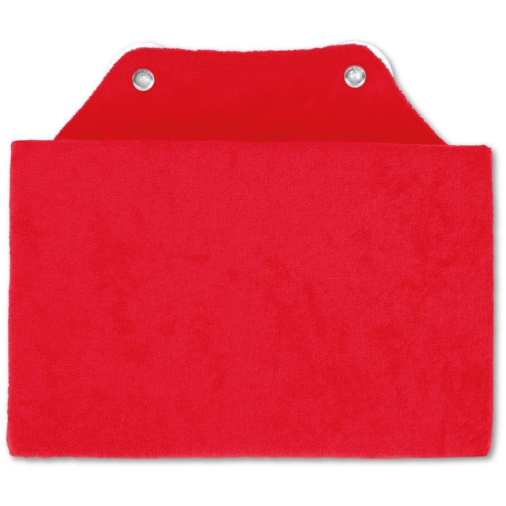 Kissen Badewannenkissen die mit Nackenkissen Rot Saugnäpfen, Badewanne 16x25cm, für Bestlivings, Nackenstützkissen