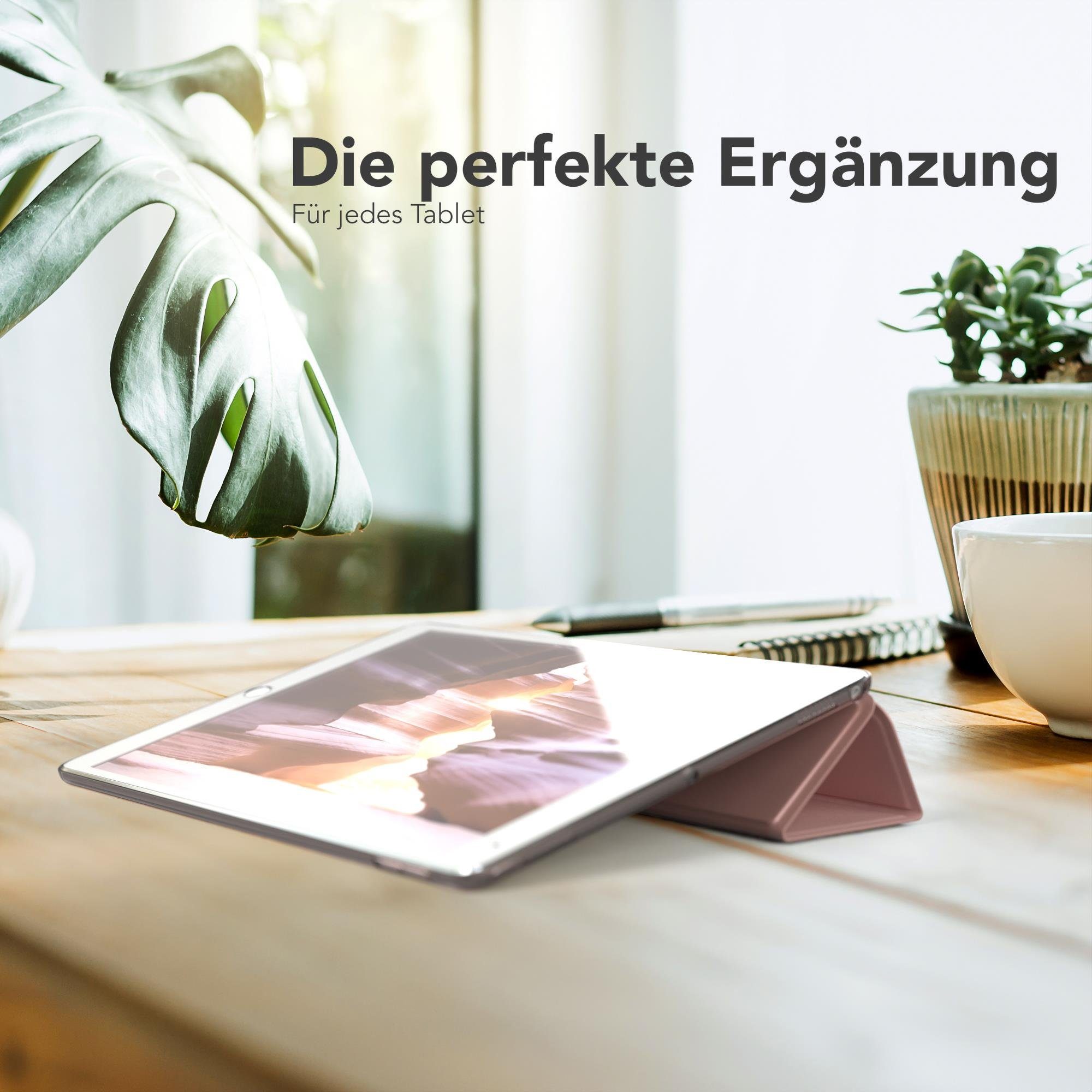 EAZY CASE Tablet-Hülle Smart Case für Apple iPad Pro 10,5" (2017) 10,5 Zoll, Tablet Case Smartcase Hülle mit Sleep Wake Up Funktion Etui Roségold