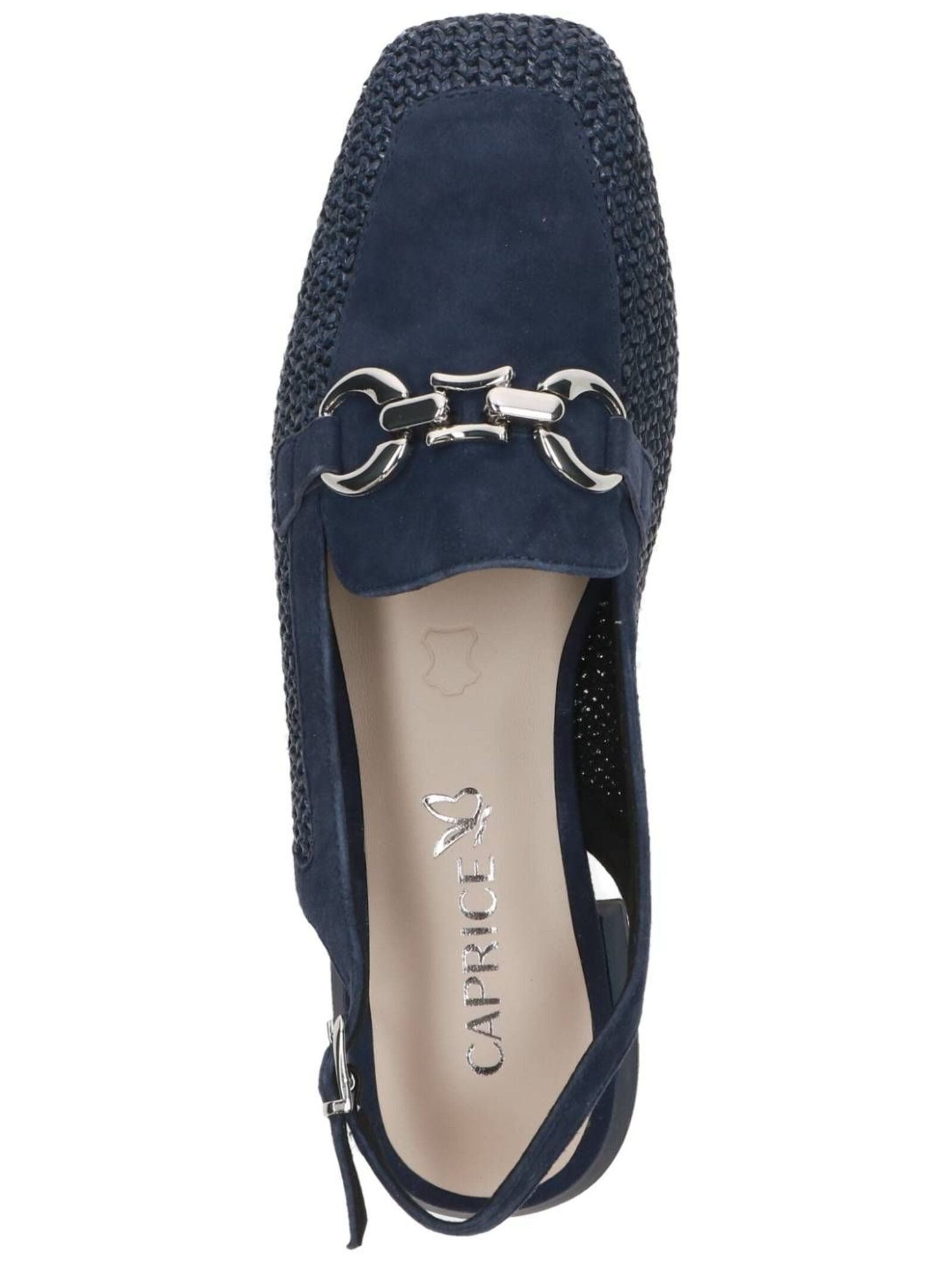 Caprice Pumps Leder/Textil . Slingpumps