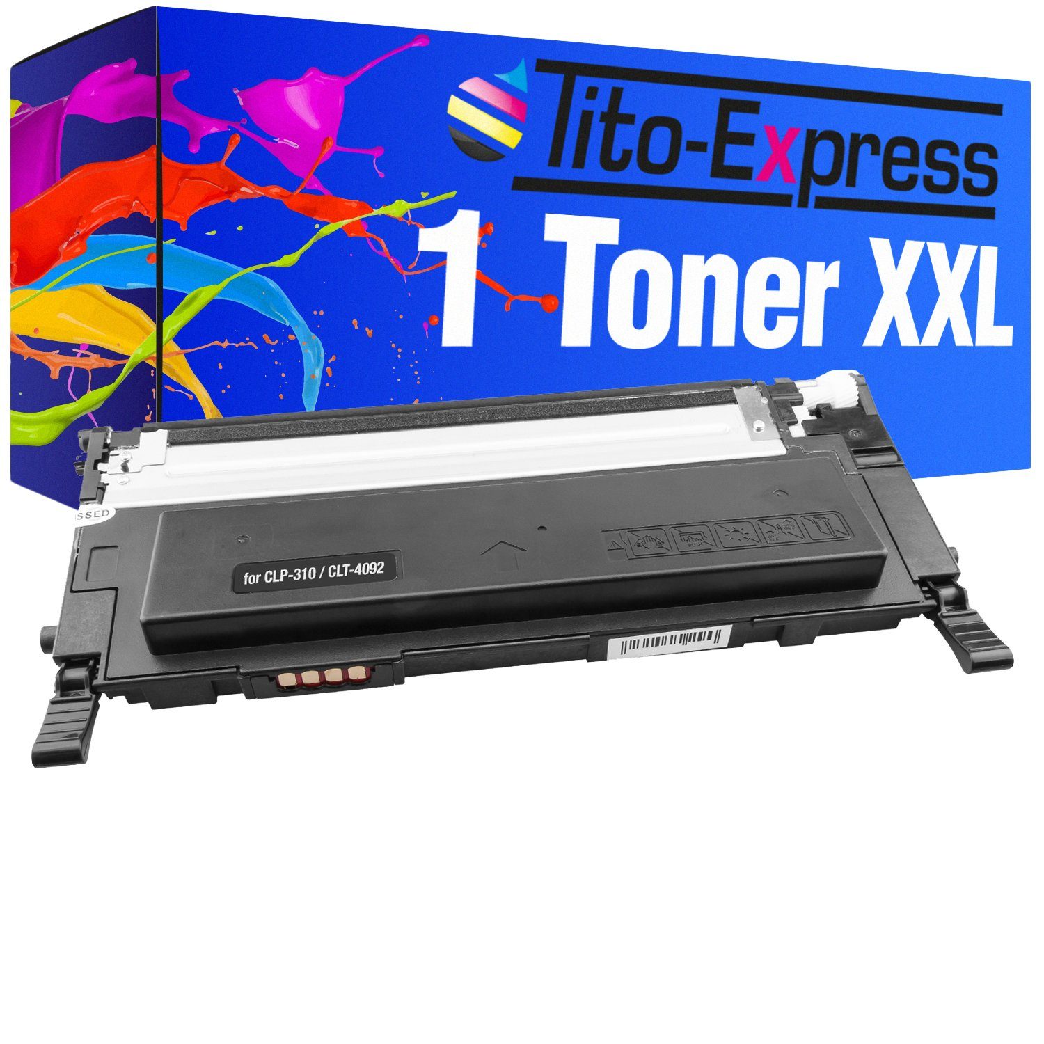 Tito-Express Tonerpatrone ersetzt Dell 1230 Dell-1230 Dell1230 Black, für Dell 1230c 1235c 1235cn