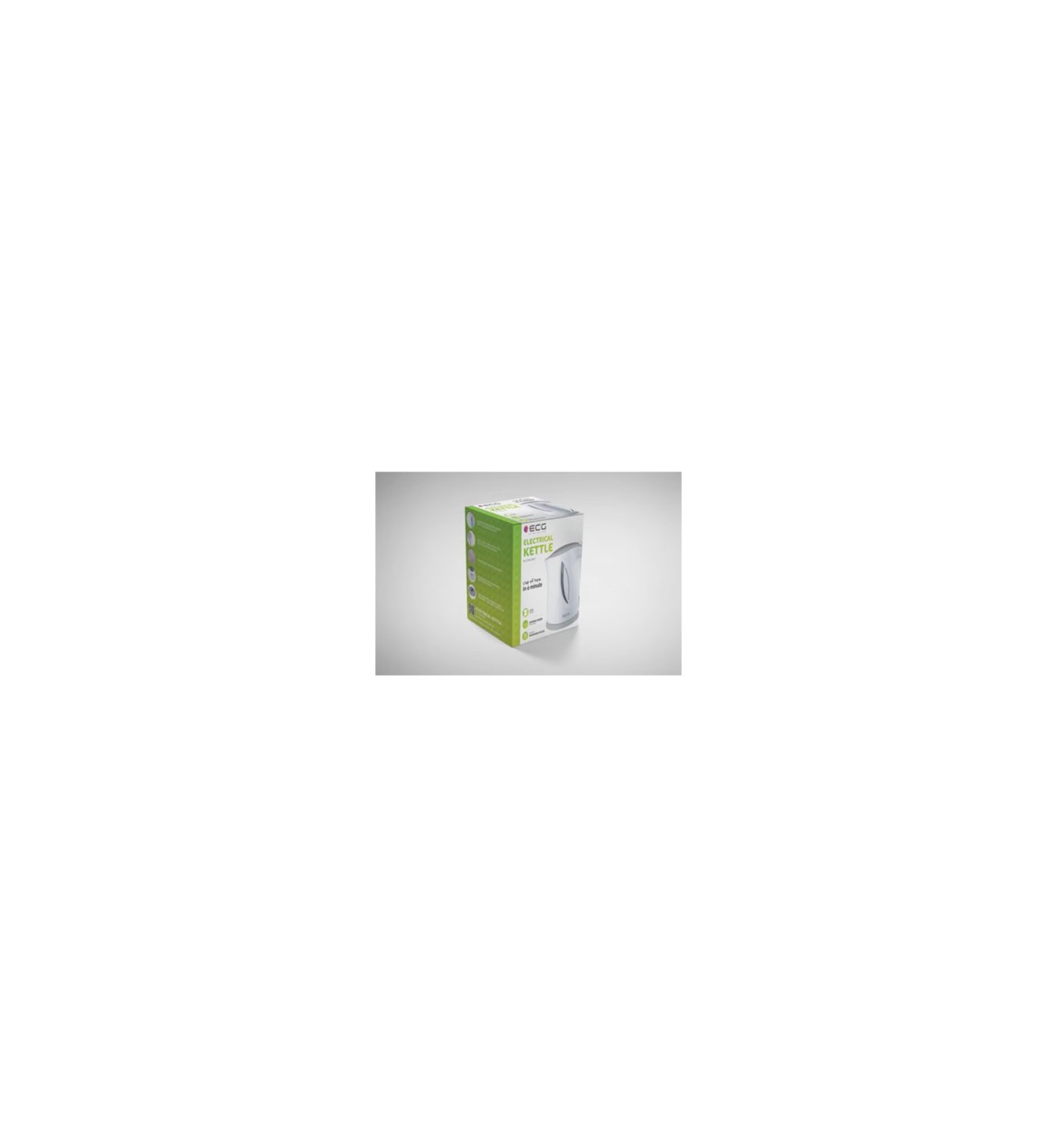 ECG Wasserkocher ECG RK 1758 Grey Wasserkocher, 1.7 l, 2000,00 W