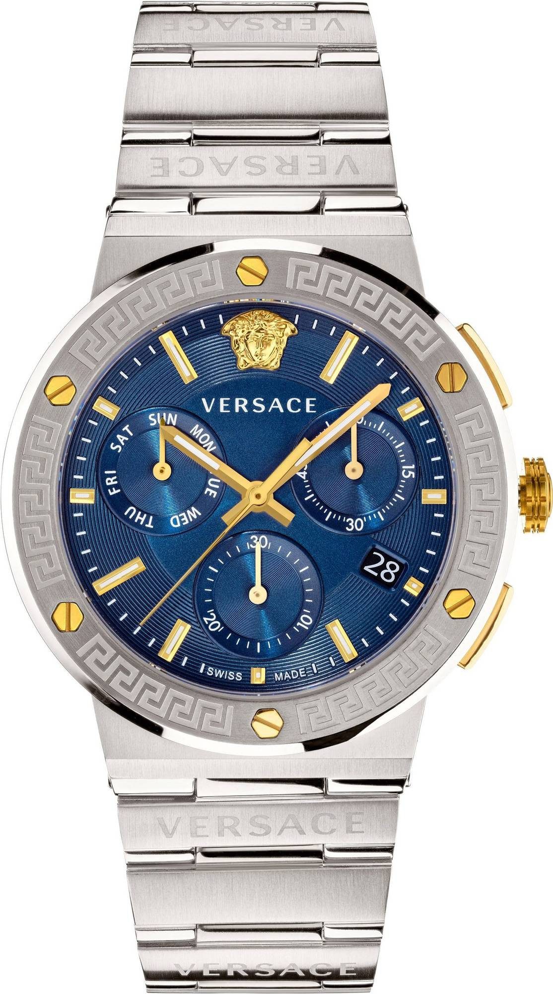Versace Schweizer Uhr Greca Logo günstig online kaufen