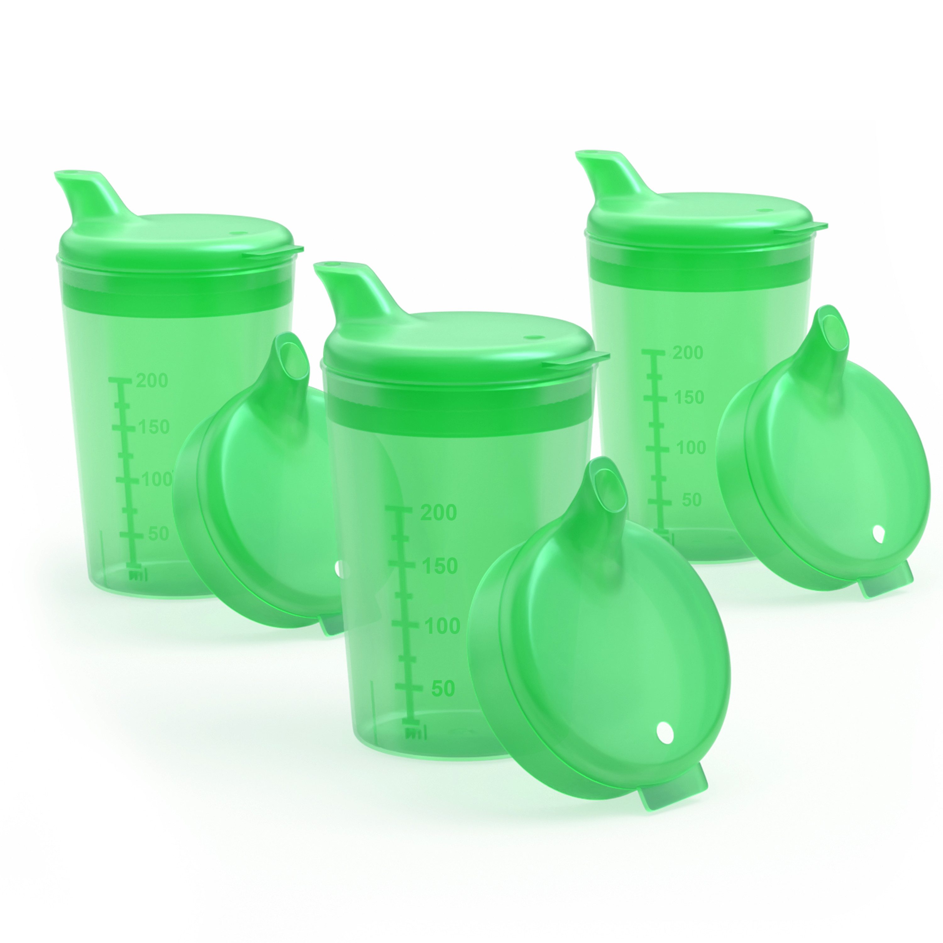 Horn Medical Schnabelbecher 3er PackHorn Medical Schnabelbecher/Trinkhilfe -Farbe wählbar-, lebensmittelechtes Polypropylen (PP), bunte & leicht erkenn-/greifbare Optik/Haptik, spülmaschinenfest