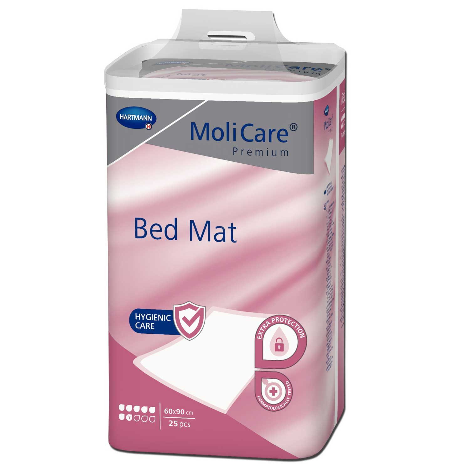 Inkontinenzauflage MoliCare® Premium Bed Mat 7 Tropfen - 60x90 cm 1x25 Stück PAUL HARTMANN AG