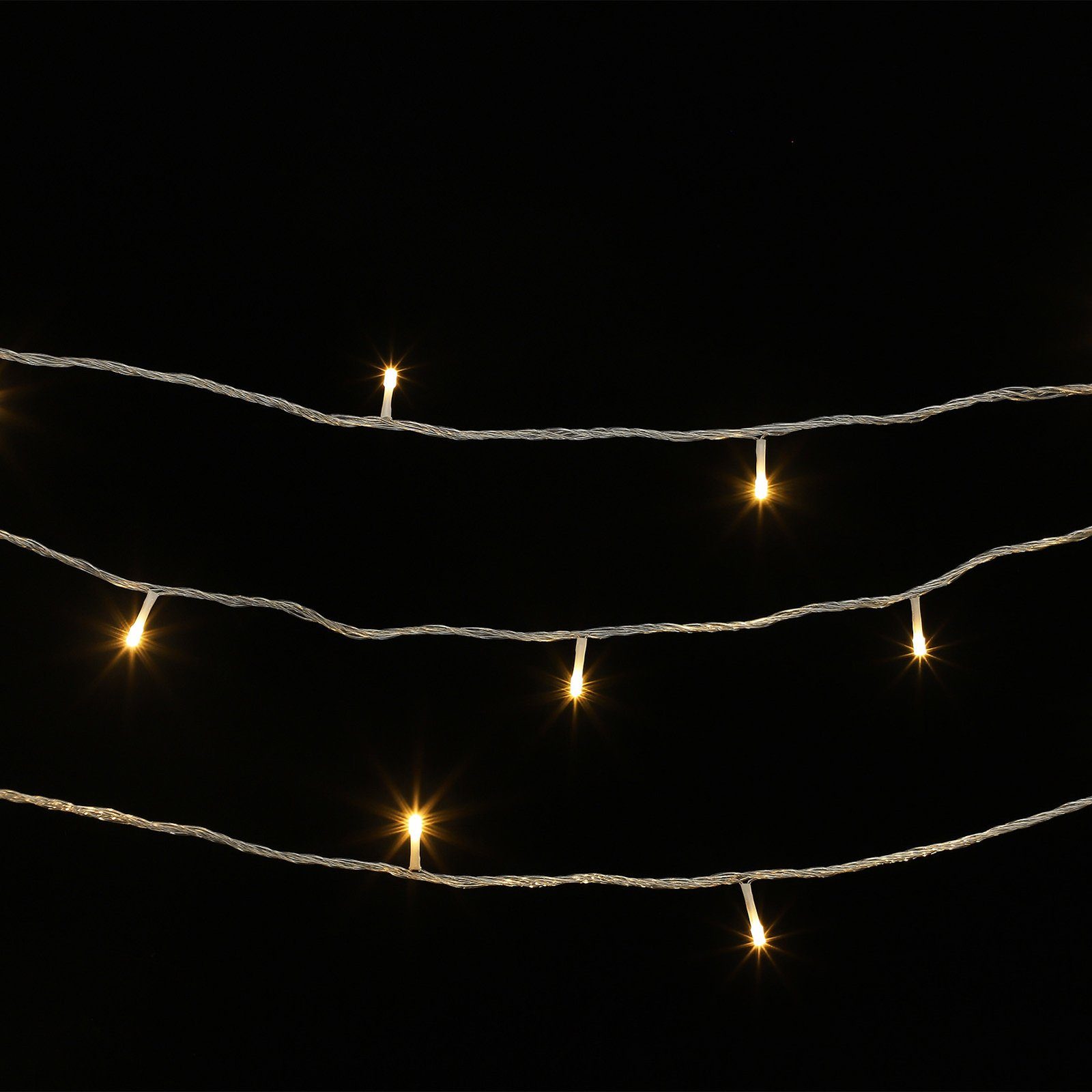 FUROKOY LED-Lichterkette LED String Holiday Licht für Dekoration Lichter, Flashing Warmweißes Lichter Stern Lights Hochzeit Weihnachten Colourful Lights, , 100m 600