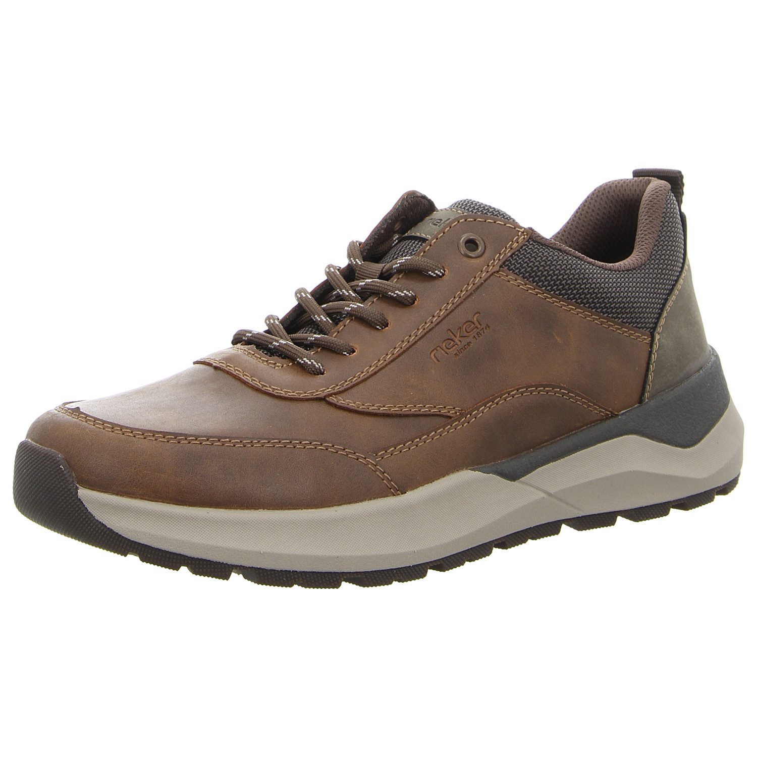 Rieker HWK Herren Halbschuhe Schnürschuh