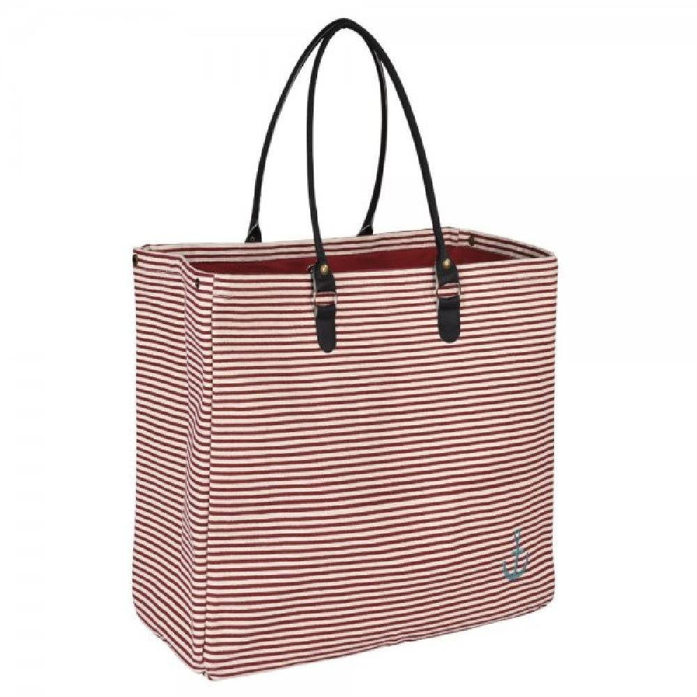 PAD Einkaufskorb Tasche Anchor Rot