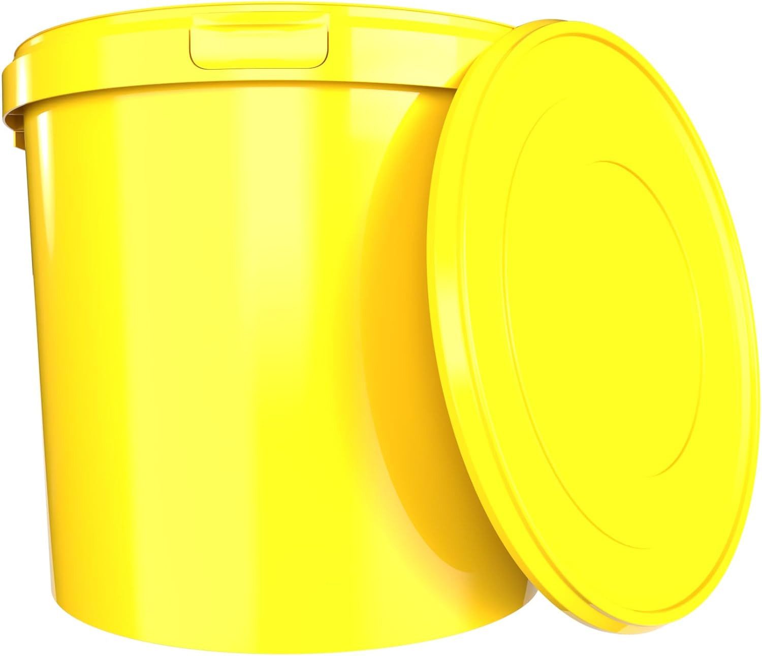 FixedByU Ведро для очистки Ведра mit Deckel 10 L, Vorratseimer, Lebensmittelecht, (Eimer-Set, 1-tlg., Ведра mit Deckel), Vorratseimer, Lebensmittelecht, Luftdicht, Stabil