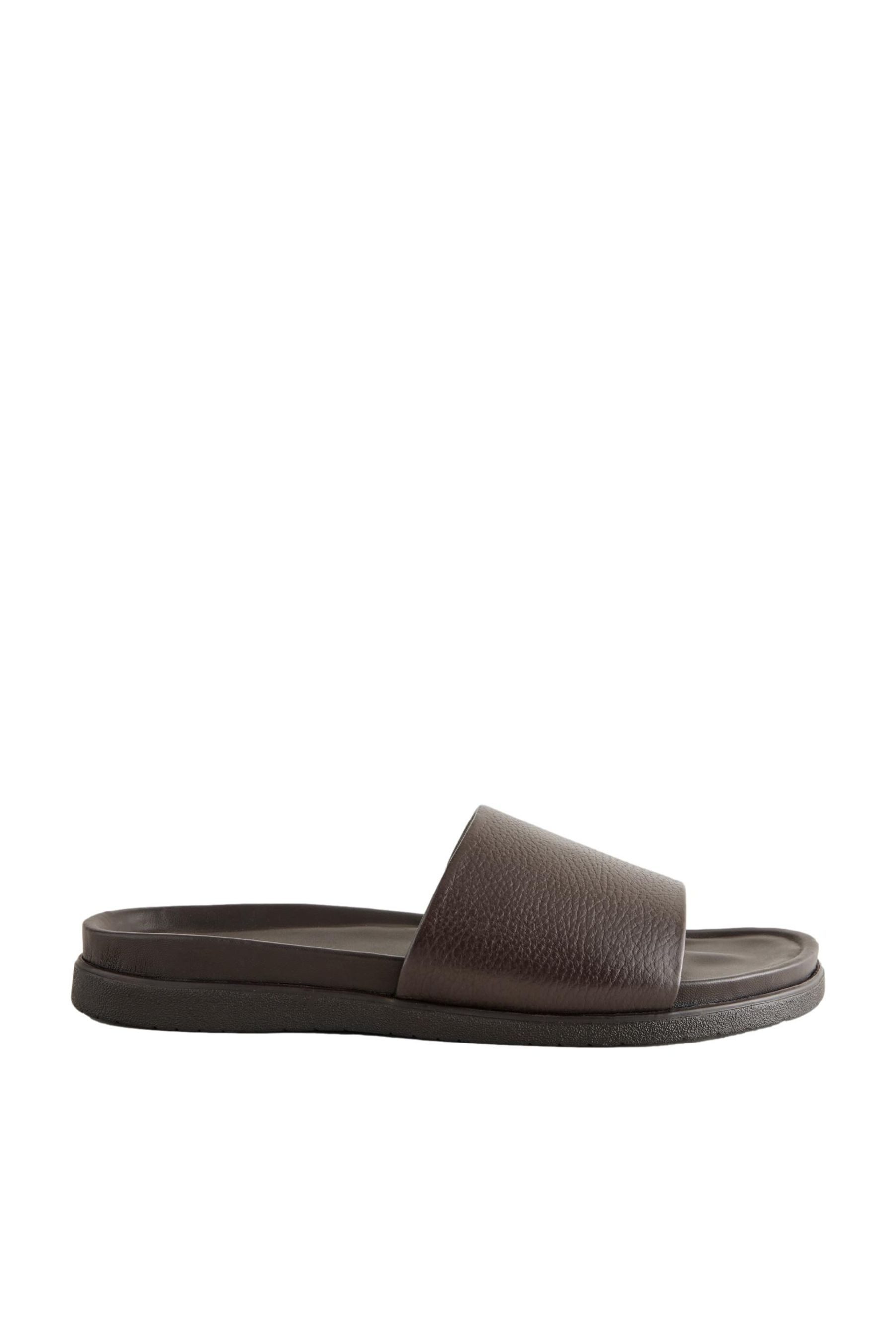 Next Leder-Slider Badepantolette (1-tlg) günstig online kaufen