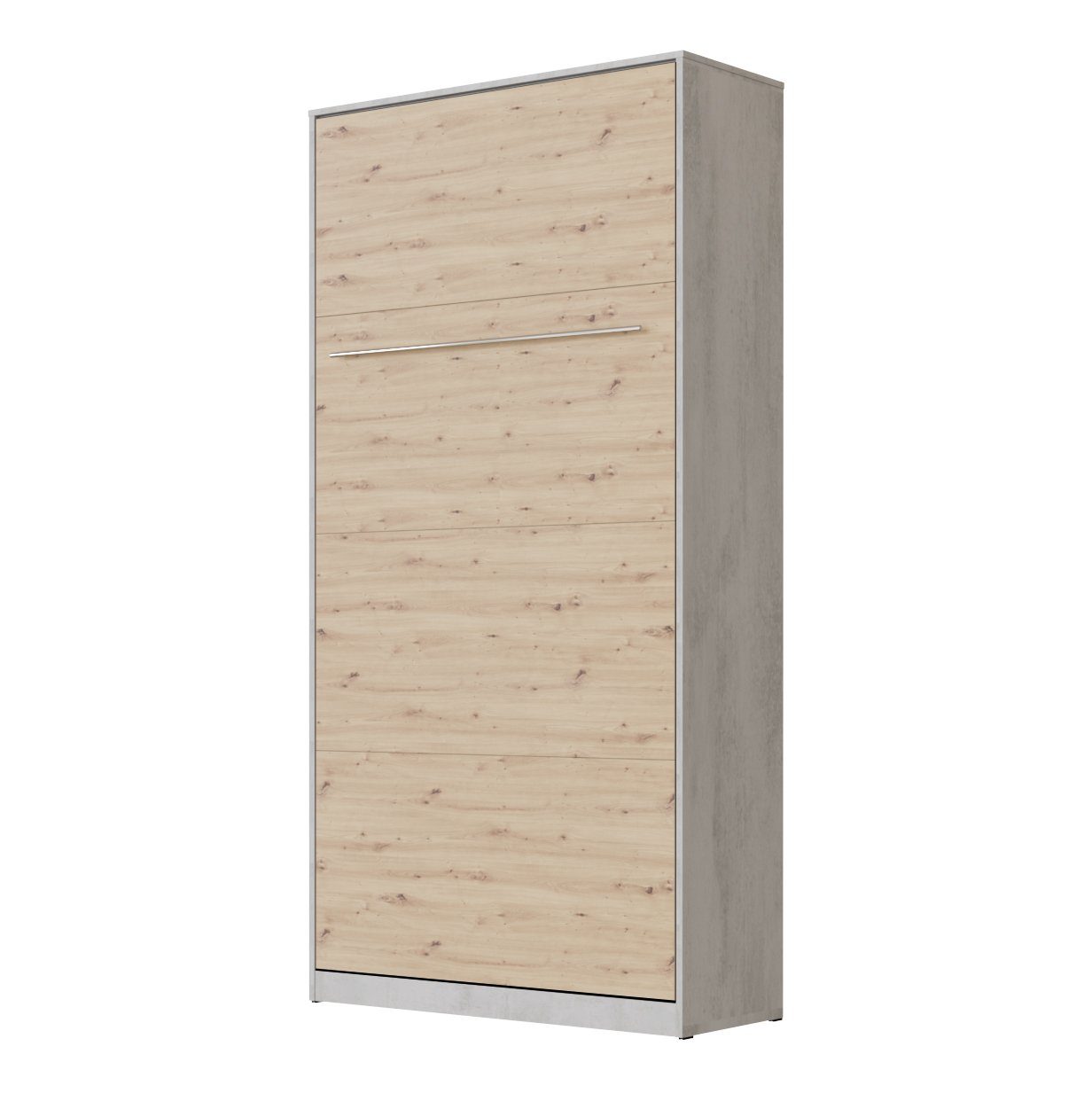 SMARTBett Schrankbett SMARTBett Standard 90x200 Vertikal/Hoch Komfort Lattenrost vertikal/hoch, Regale im Korpus, für Matratzen bis 17 cm Höhe. € 1.286,95