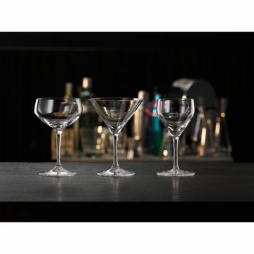 SPIEGELAU Cocktailglas Perfect Serve Nick & Nora 4er Set 150 ml, Kristallglas