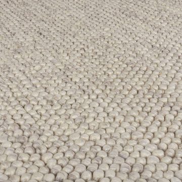 Teppich Minerals, FLAIR RUGS, rechteckig, Höhe: 10 mm, Teppich aus Wollmischung, geknüpftes Design, meliert