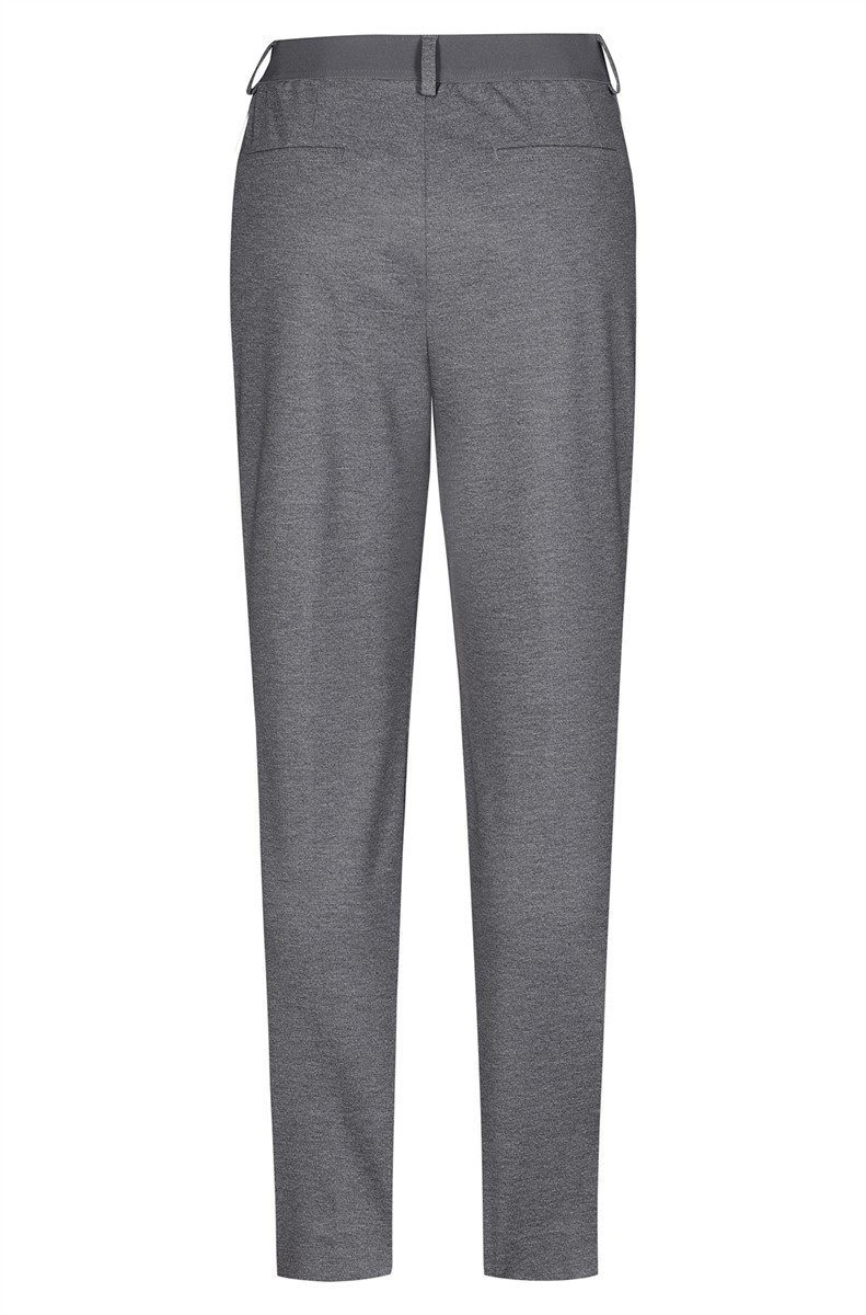 GREIFF Anzughose Greiff Corporate CASUAL Damen Hose Jersey Regular Hellgrau meliert