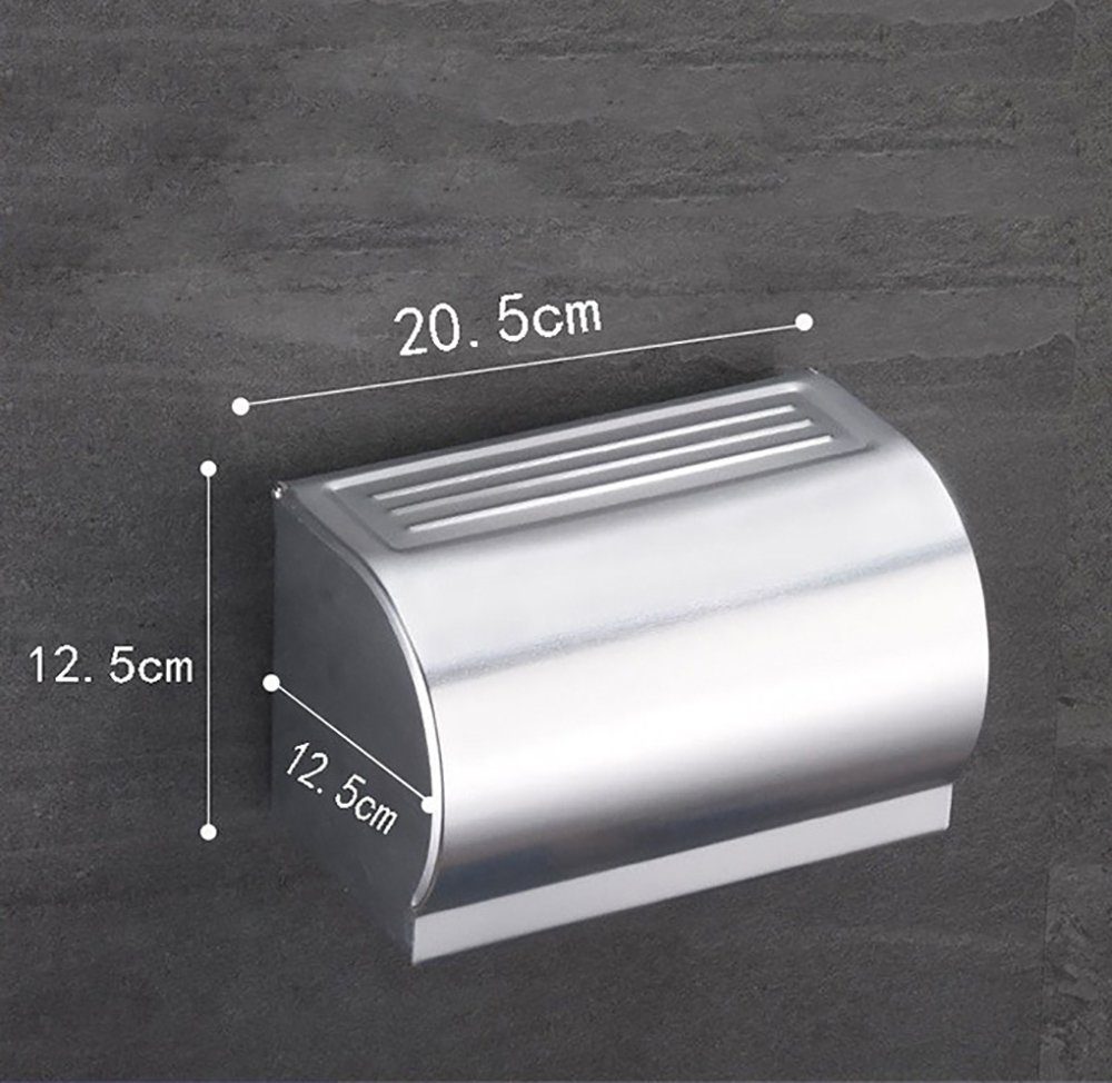 (1-tlg), Klopapierhalterung, L.Ru Papiertuchspender Einfache Toilettenpapierbox quadratische UG