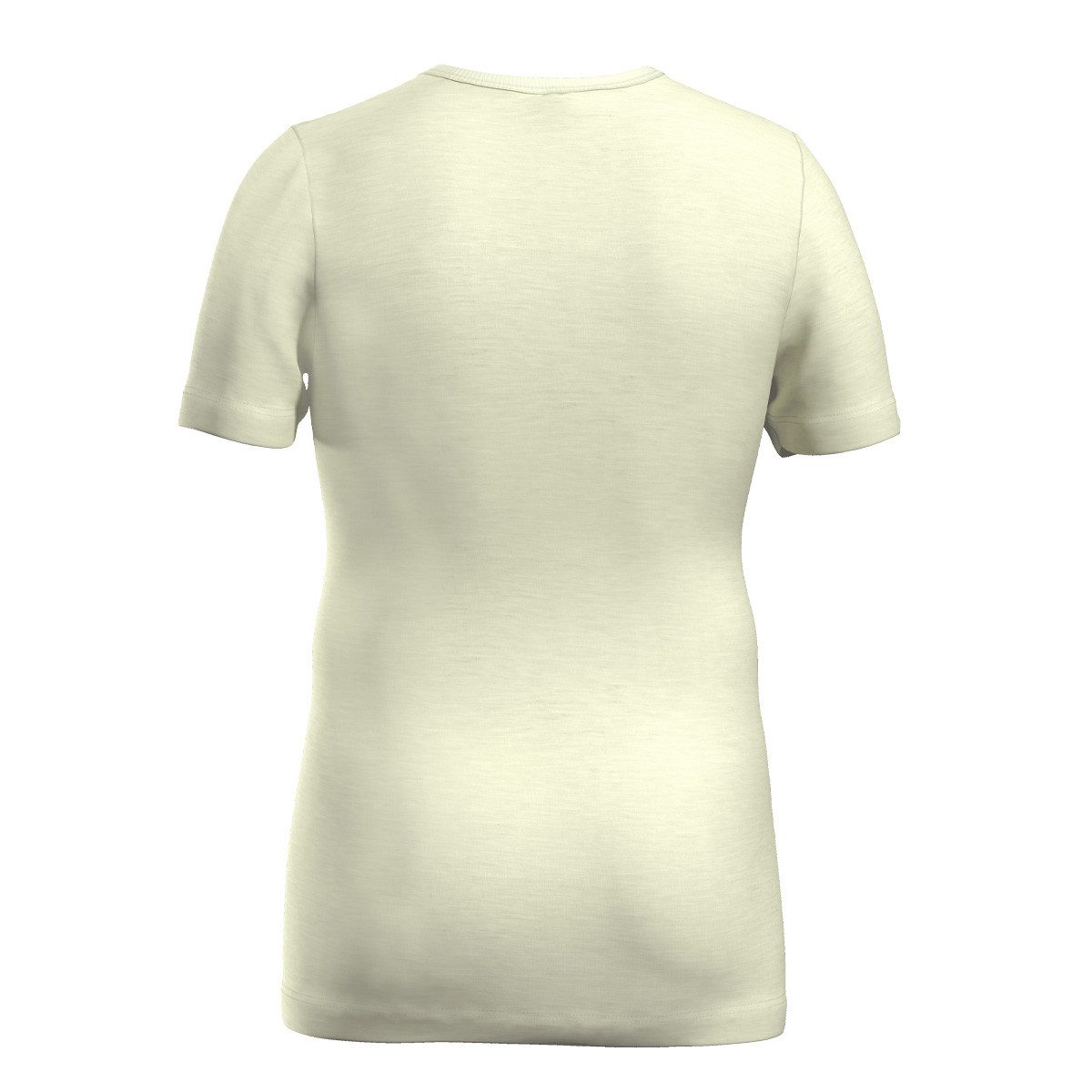 HERMKO Unterziehshirt 40488 Merinowolle/Tencel kurzarm Shirt mit V-Ausschnitt hergestellt in EU