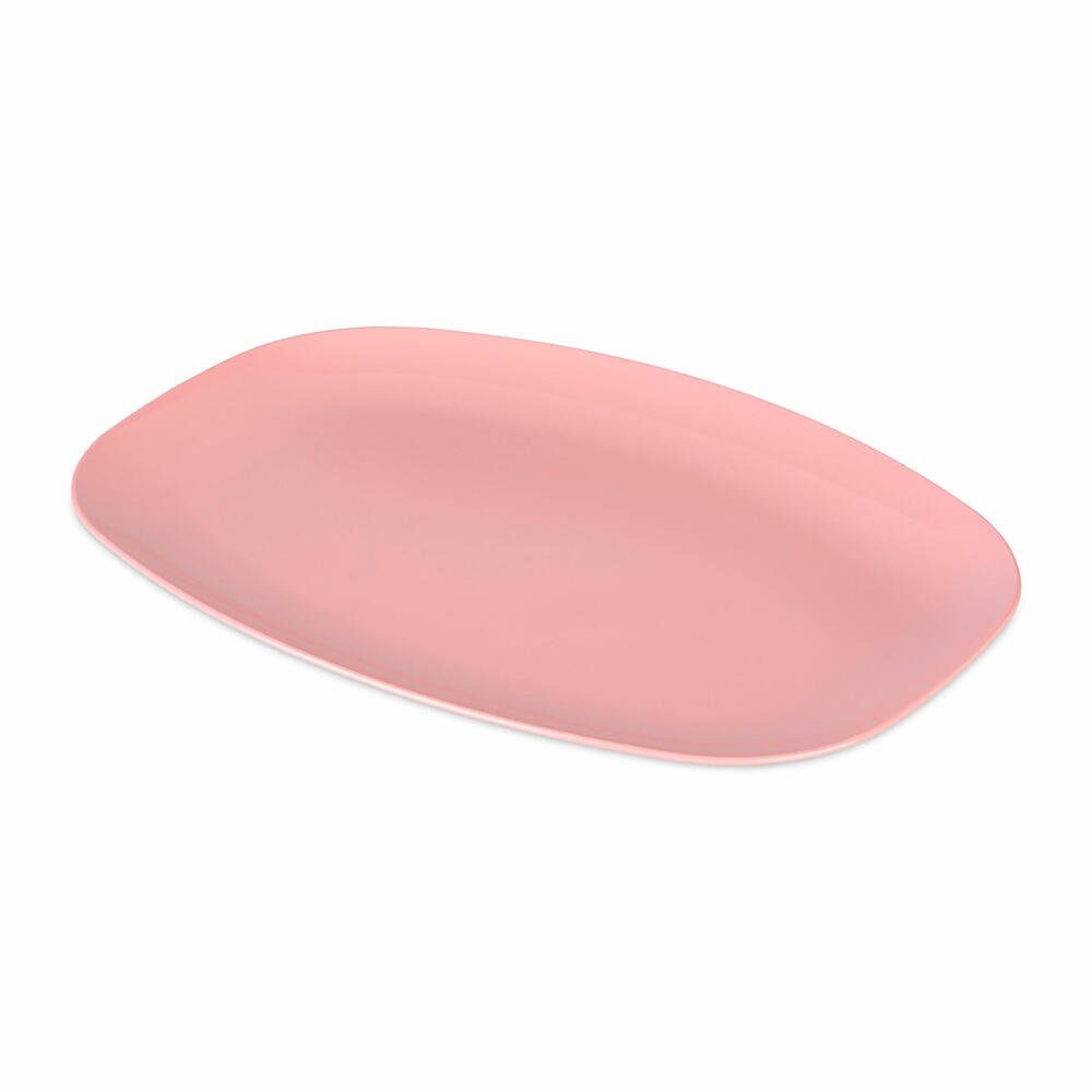 KOZIOL Tablett Nora Tray, Sweet Pink, 30 x 22 cm, Thermoplastischer Kunststoff