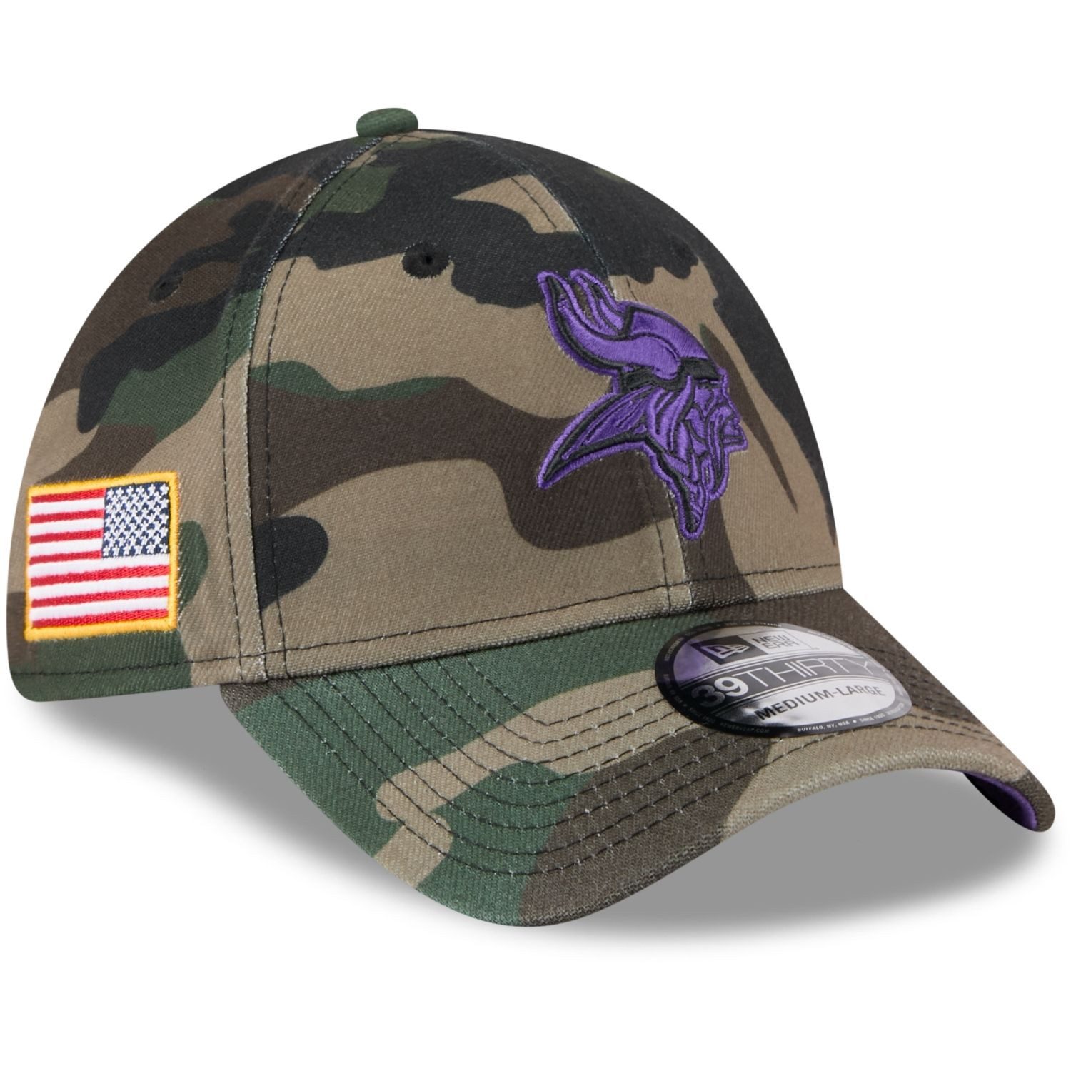 New Era Flex Cap 39Thirty Salute to Service Minnesota Vikings günstig online kaufen