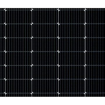 Lieckipedia 600 Watt Plug & Play Solaranlage mit Aufputzsteckdose, Growatt Wechsel Solar Panel, Black Frame