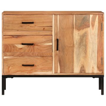 vidaXL Anrichte Sideboard 88x30x73 cm Akazie Massivholz