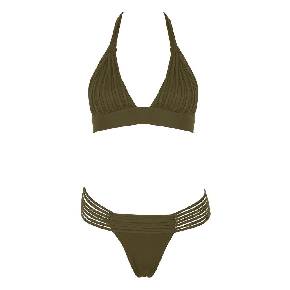 SEA ME SWIM Triangel-Bikini PAROS Bikini - alcaparra