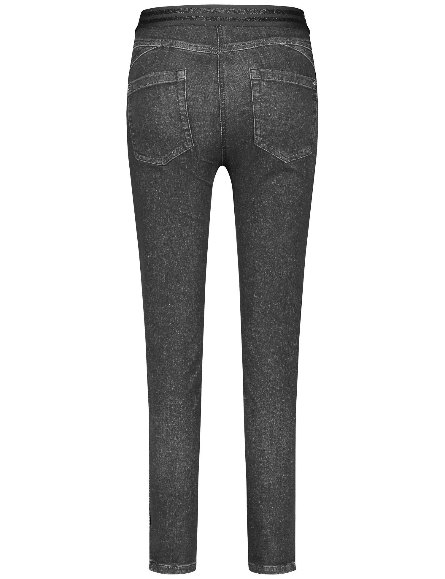 WEBER GERRY Jeggings Denim Körpernahe SHAPE 7/8-Jeans BEST4ME Black
