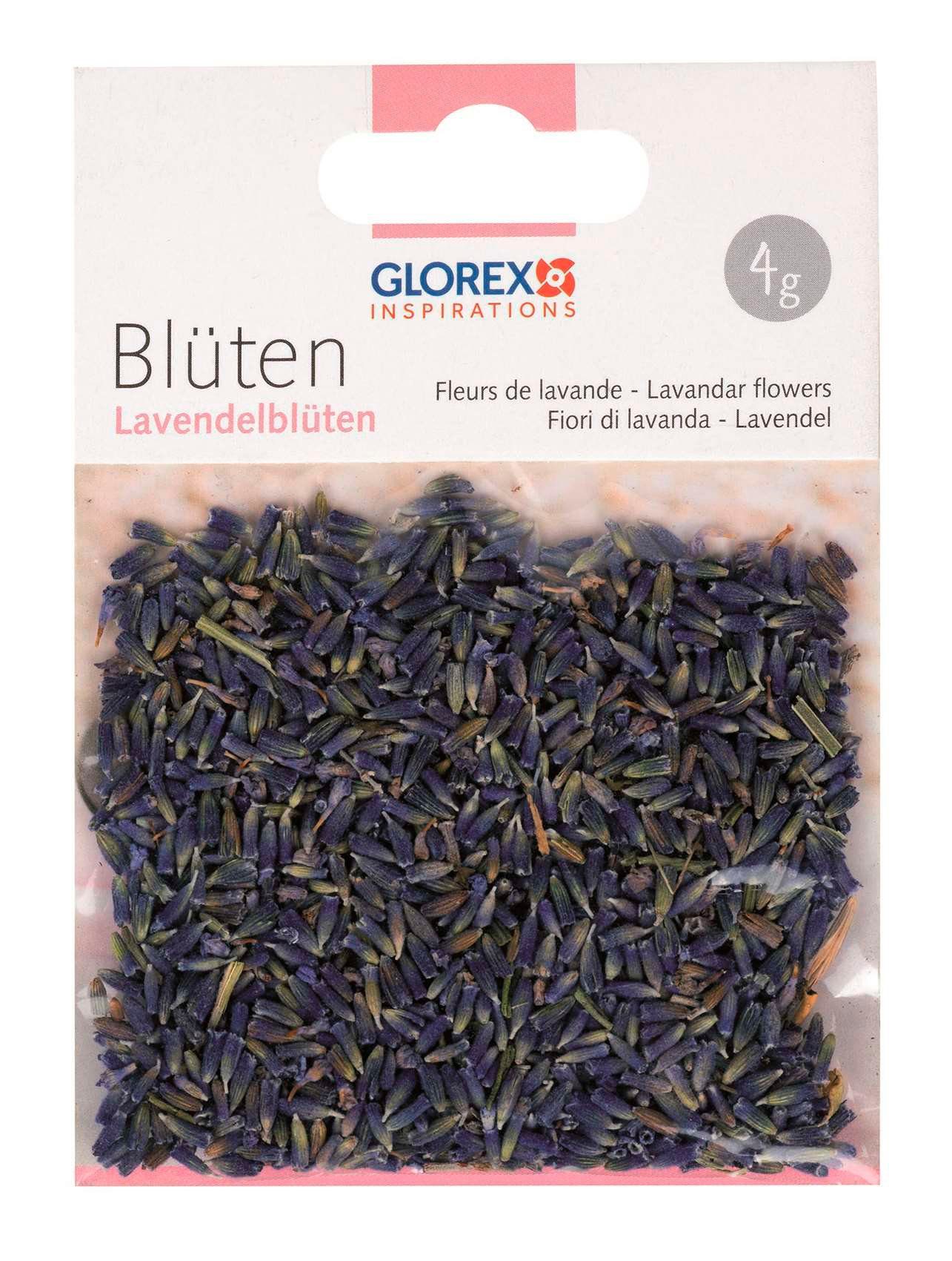 g Glorex, getrocknet 2 Violett Kunstpflanze Blüten,