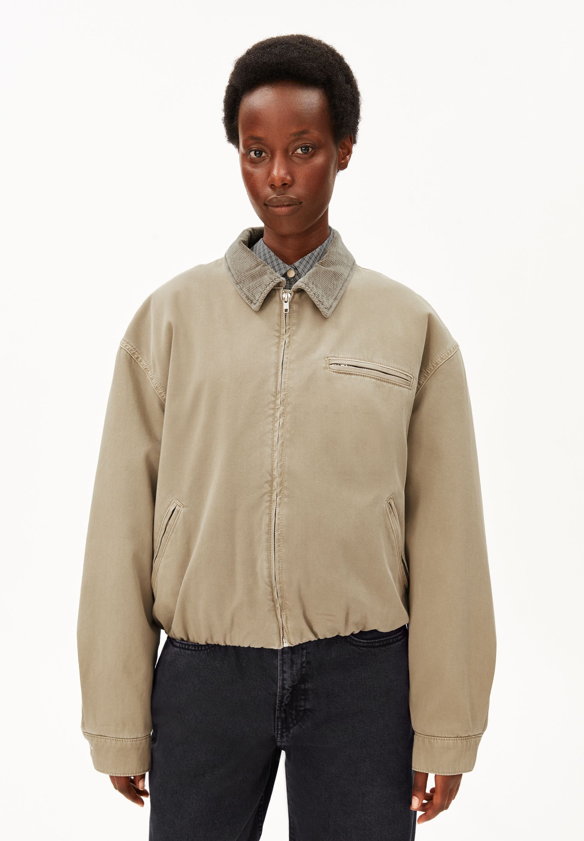 Armedangels Blouson ICONIC Å Oversize-Jacke aus 100% Bio-Baumwolle Oversized Fit