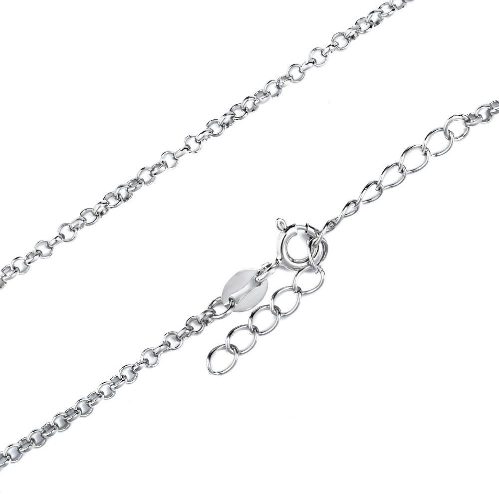 Schmuck-Elfe Kette mit Anhänger Silber Me, You 925 Sterling Herz and