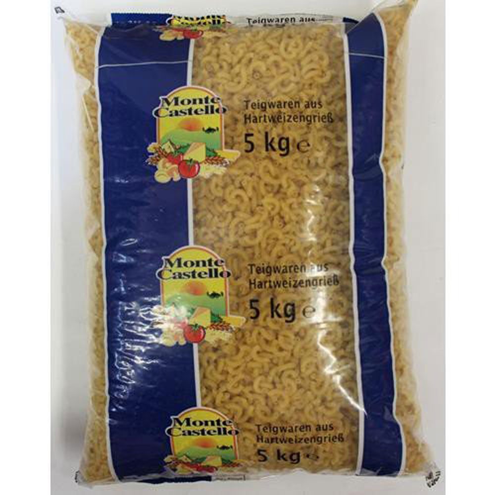 MONTE CASTELLO Nudeln, Monte Castello Gabelspaghetti Teigwaren aus Hartweizengriess 5000g