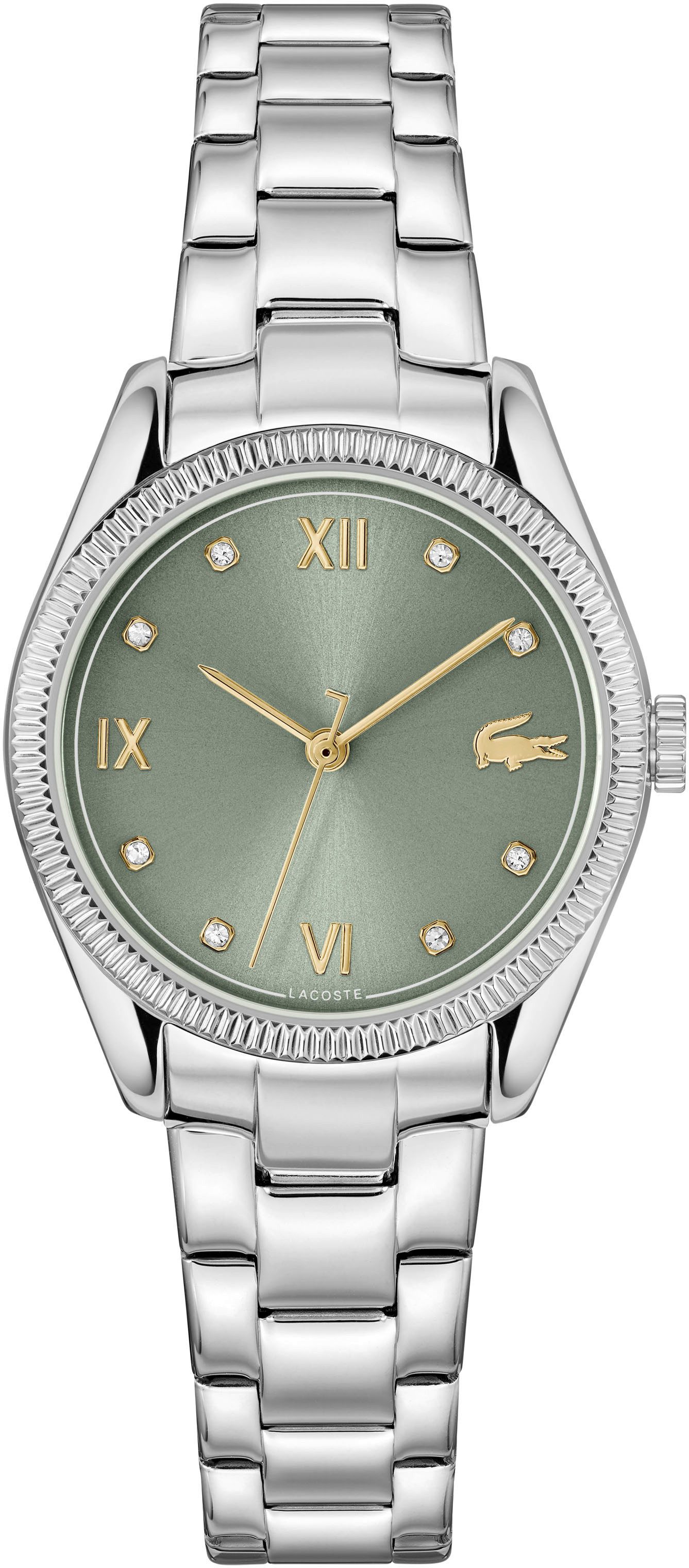 Lacoste Quarzuhr LACOSTE PARISIENNE 2001421, Armbanduhr, Damenuhr, Edelstah günstig online kaufen
