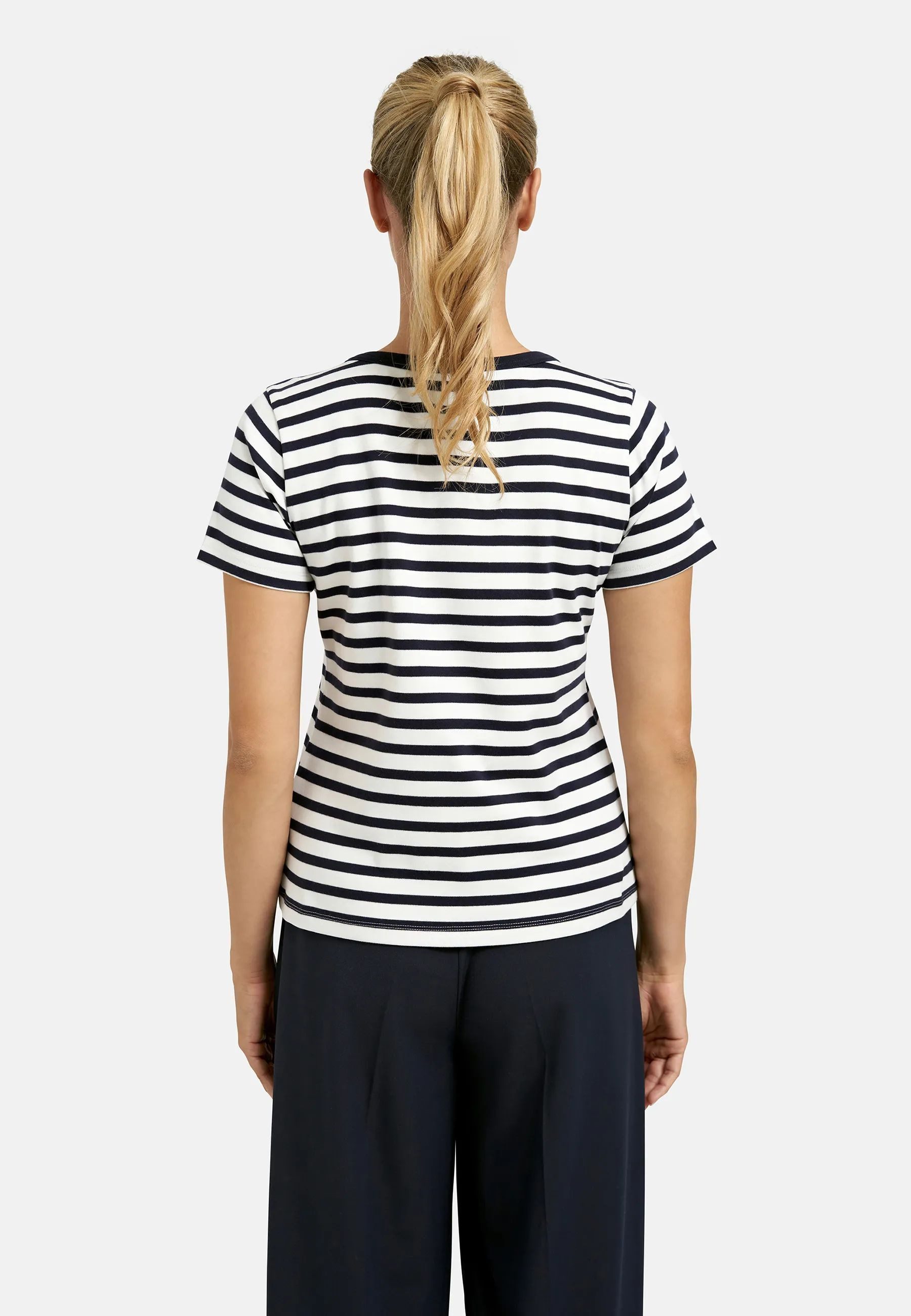 Smith & Soul T-Shirt im Streifendesign, Stickerei vorn günstig online kaufen