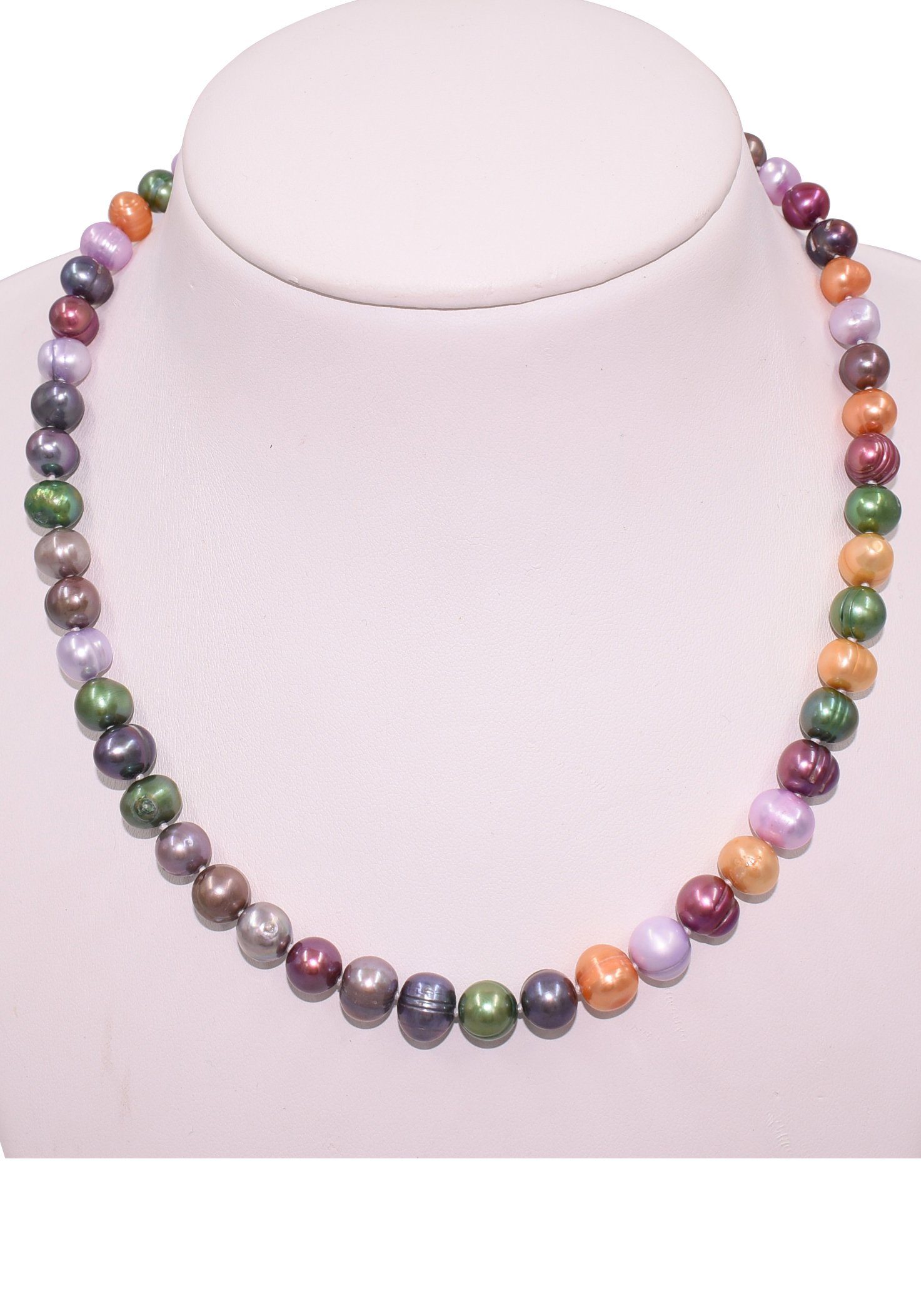 Firetti Multipack Schmuckset (Set, Halskette in Süßwasserzuchtperlen Perlenkette mit Armkette Perlenarmband Schmuck Germany Made 2-tlg), - Geschenk -