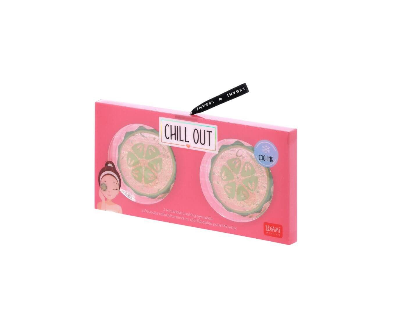 Legami Kindertattoo Erfrischende Augenpads - Chill Out Gurke