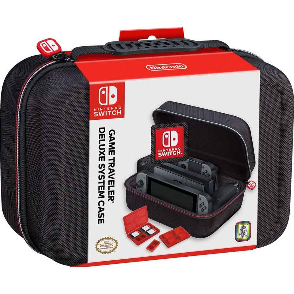 BigBen Konsolen-Tasche Nintendo Switch™ Deluxe Case NNS61, Perfekter Halt  und Schutz für das Nintendo Switch™ System