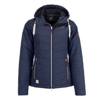 Dry Fashion Steppjacke Damen Jacke Maasholm gefüttert atmungsaktiv, wind- & wasserabweisend