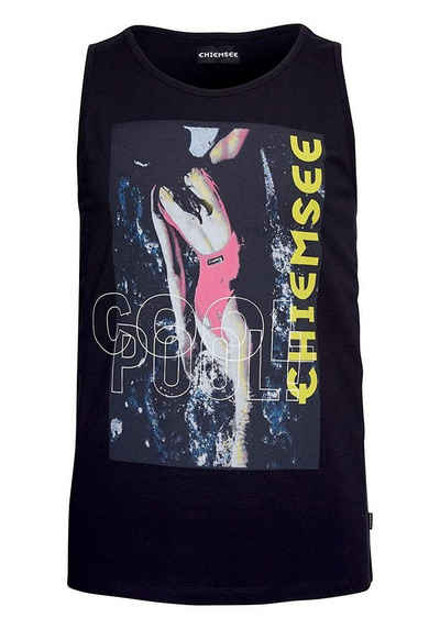 Chiemsee Strickfleecejacke Chiemsee Hr. Tank Top Achselshirts 2071007 schwarz