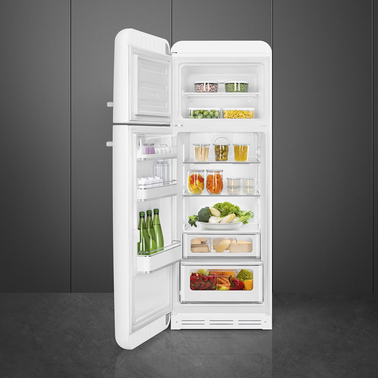 Smeg Kühl-/Gefrierkombination FAB30LWH6, 172.0 cm hoch, 60.0 cm breit
