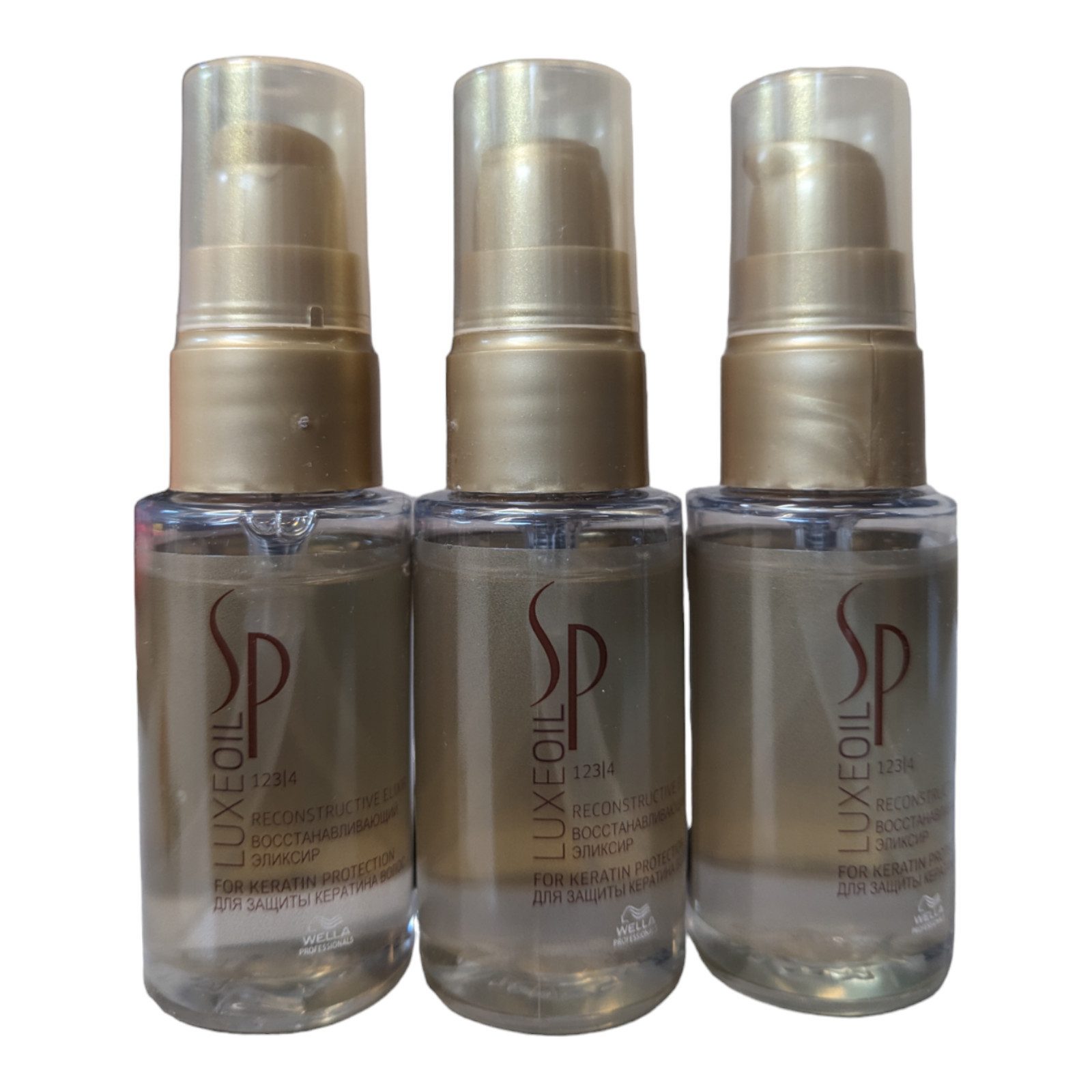 Wella Haaröl Luxe Oil Reconstructive Elixir 3x30ml Vorteilspack