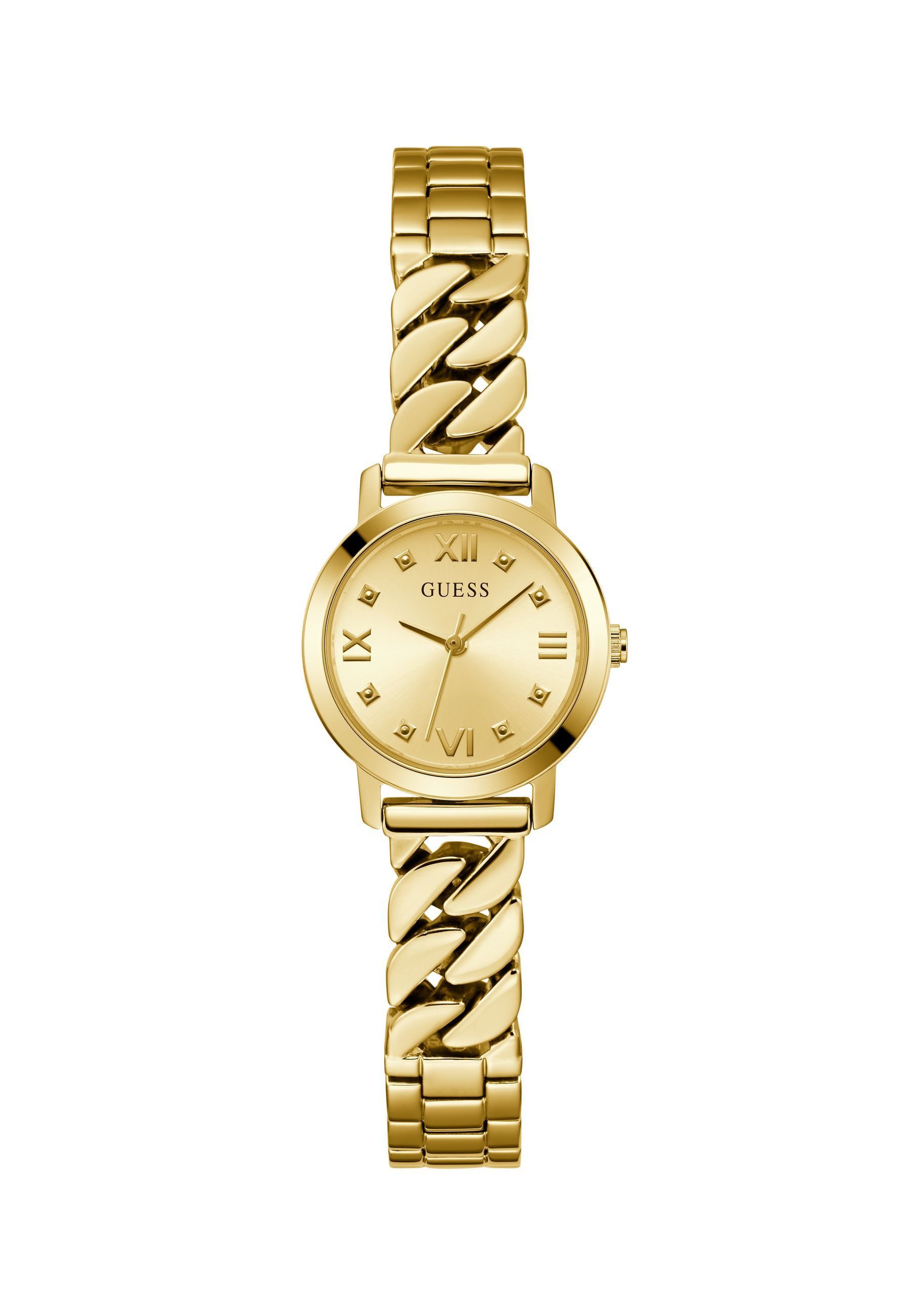 Guess Quarzuhr CHIME, (1-tlg), Quarz-Analoguhr günstig online kaufen