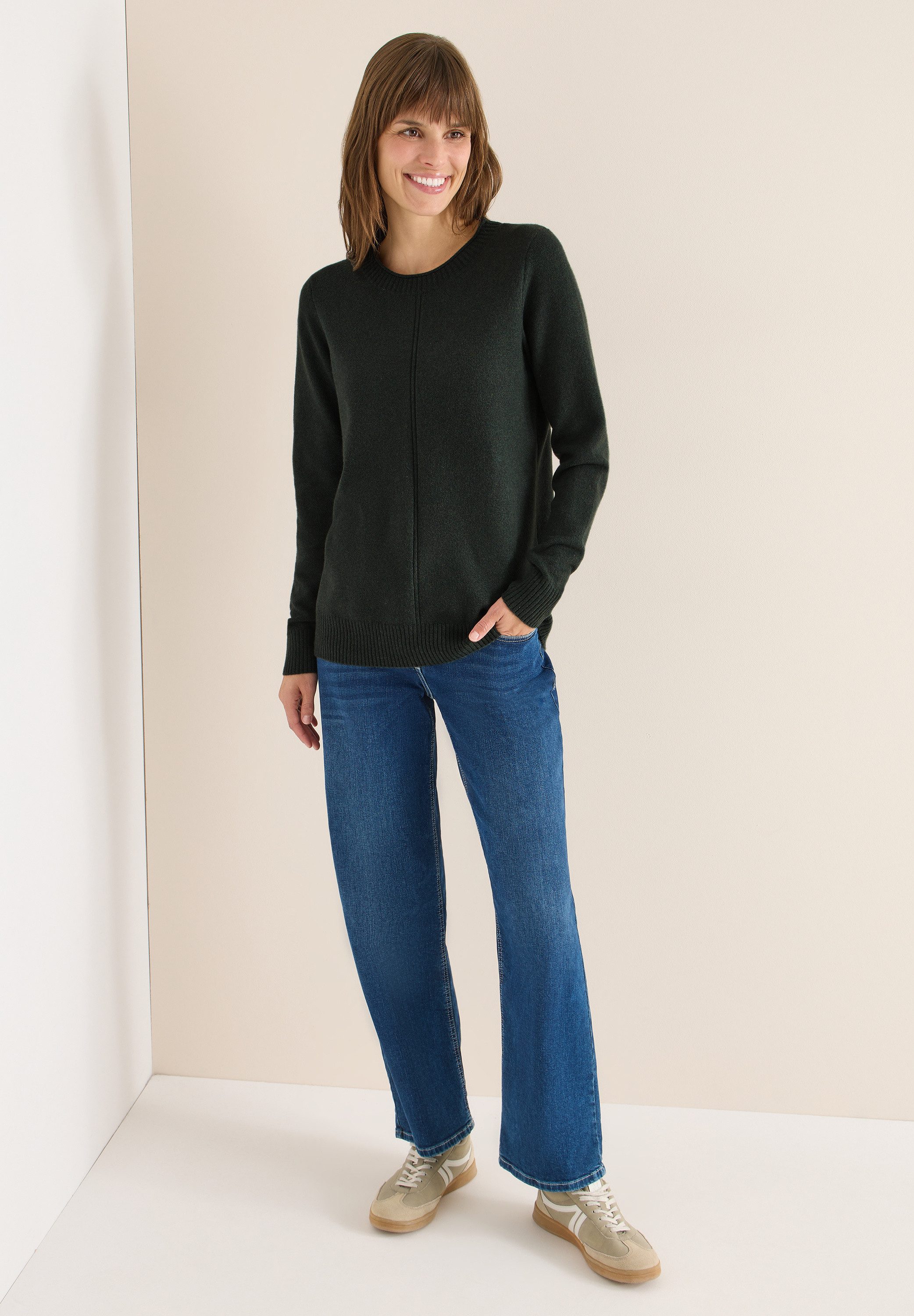 CECIL Strickpullover aus Feinstrick