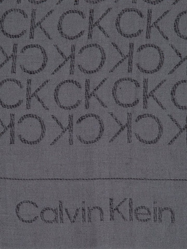 Calvin Klein Modeschal JACQUARD LINEN STOLE 70X180