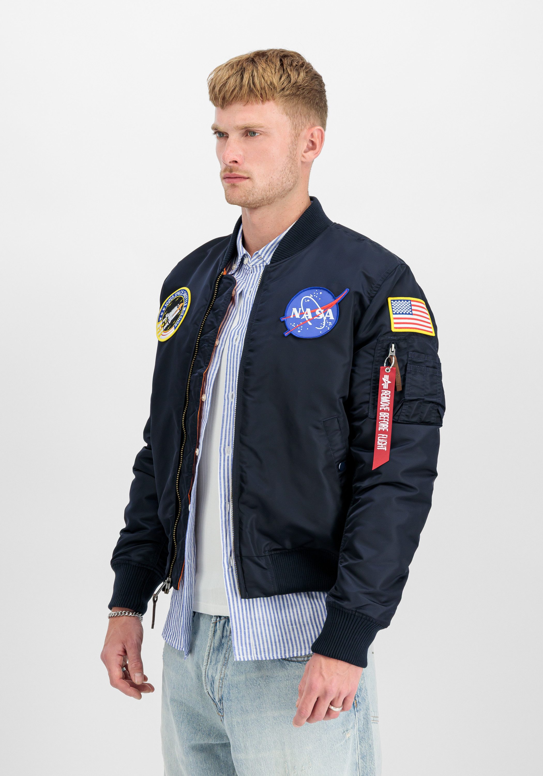 Alpha Industries Bomberjacke MA-1 VF Vintage Fit NASA
