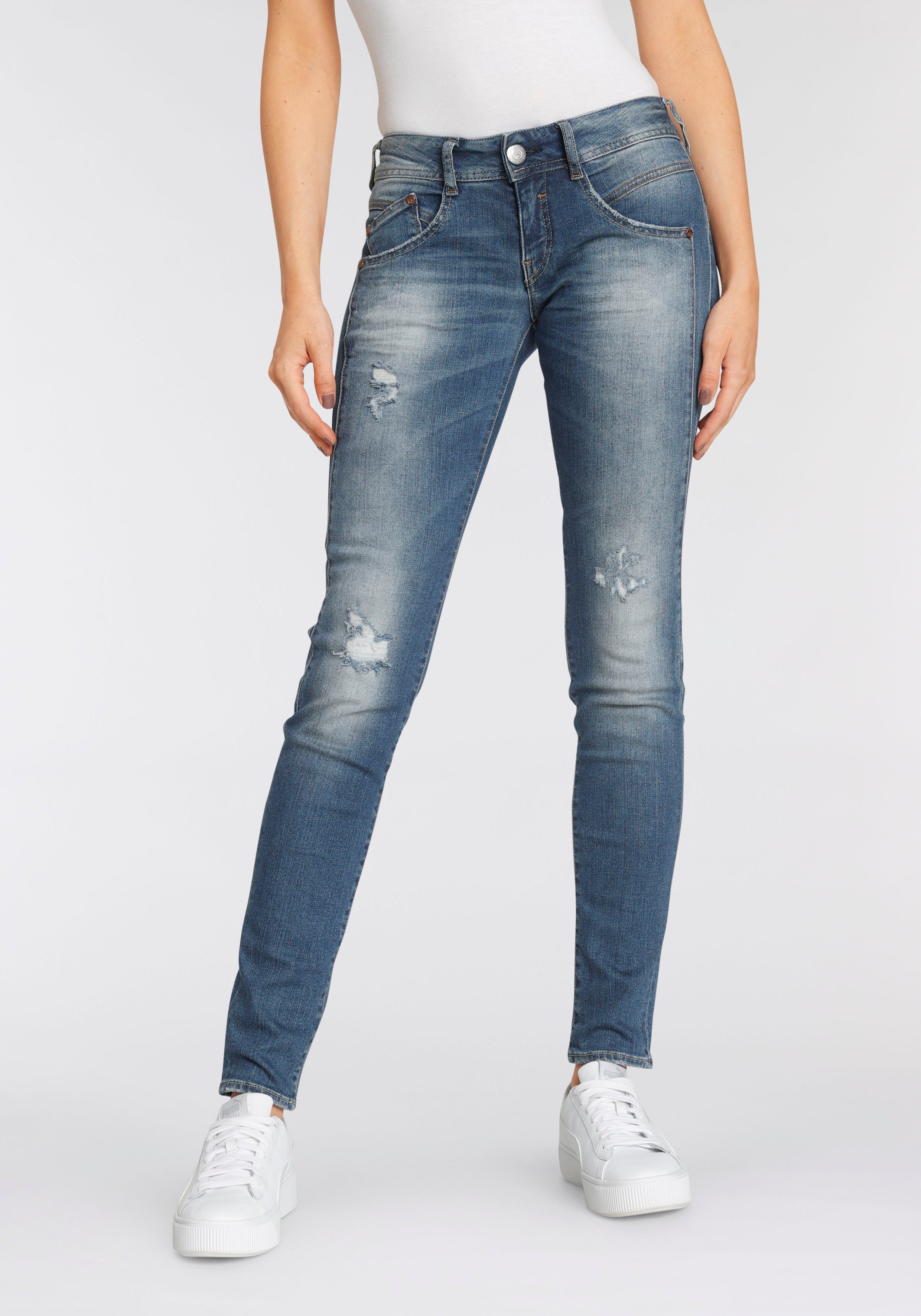 Herrlicher Destroyed Jeans online kaufen » Ripped Jeans | OTTO