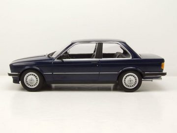 Minichamps Modellauto BMW 323i E30 1982 blau Modellauto 1:18 Minichamps, Maßstab 1:18