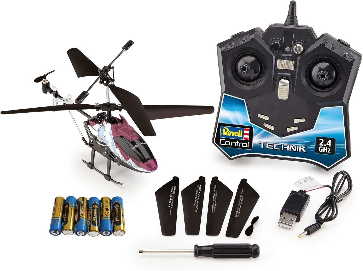 Revell Control Spielzeug-Adventskalender RC Helikopter, ferngesteuerter RC günstig online kaufen