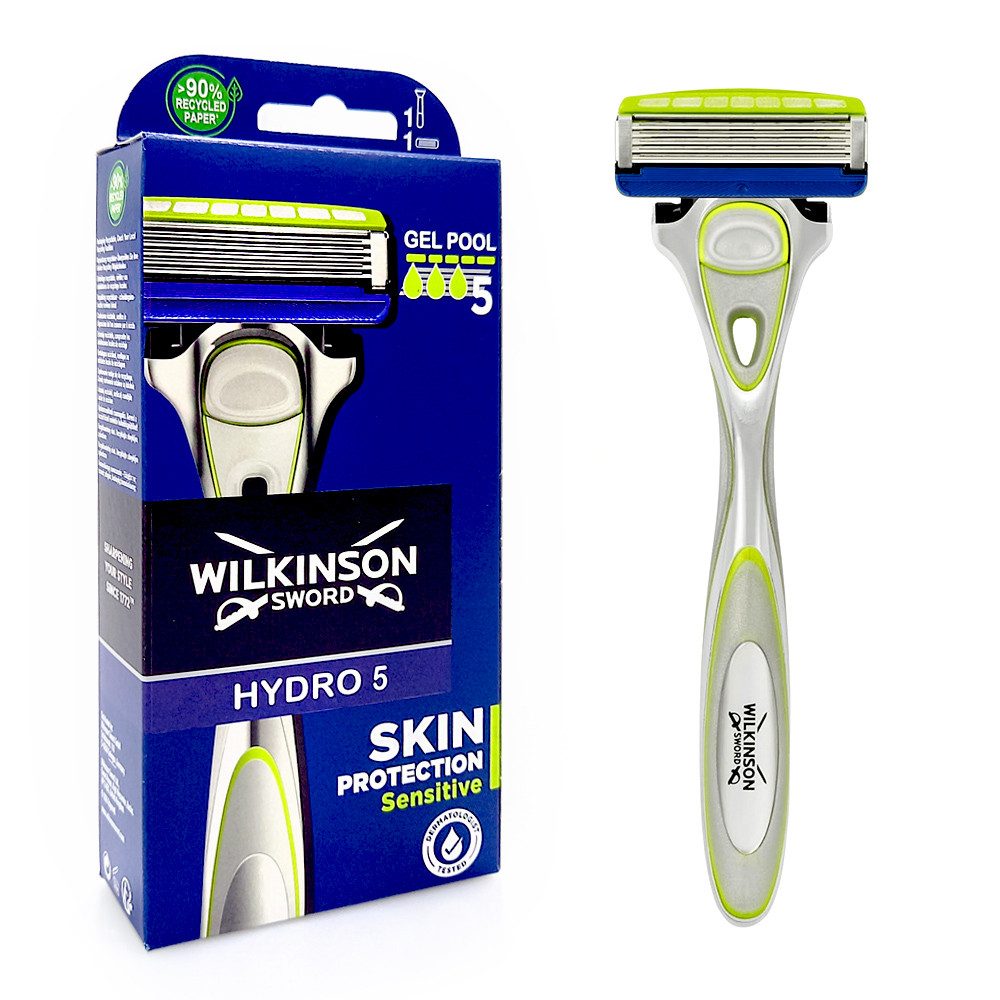 Wilkinson Nassrasierer HYDRO 5 Skin Protection Sensitive Rasierer