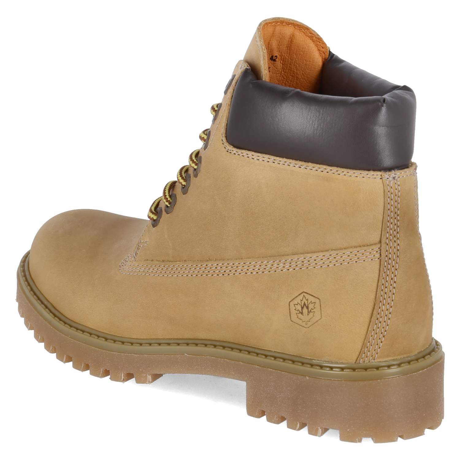 LUMBERJACK Lumberjack 102217664 Herren Leder und Synthetik beige Schnürstiefel